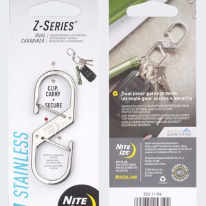 Podwójny Karabinek Nite Ize ZSeries 3 Stainless