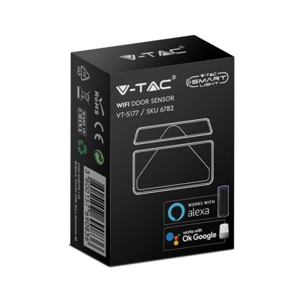 Czujnik otwarcia WiFi V-TAC VT-5177 – SMART TUYA - obrazek 5