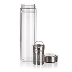Szklany termos z zaparzaczem 500 ml – BANQUET DOBLO