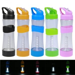 Butelka bidon z latarką LED 10W USB 450ml wielofunkcyjna
