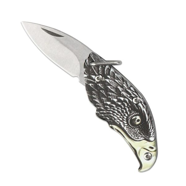 Mini nóż wisiorek / brelok – praktyczne EDC 10 cm po rozłożeniu - obrazek 2