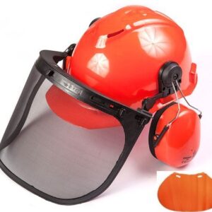 Kask ochronny osłona dla pilarza drwali z atestem